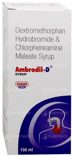 Ambrodil D Sugar Free Syrup 100Ml